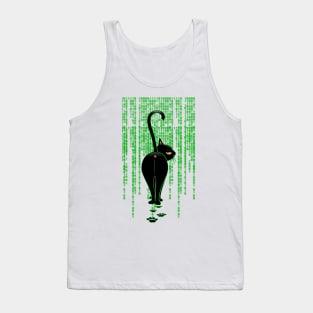 matrix cat Tank Top